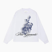 Equestrian Longsleeve | Pearl White