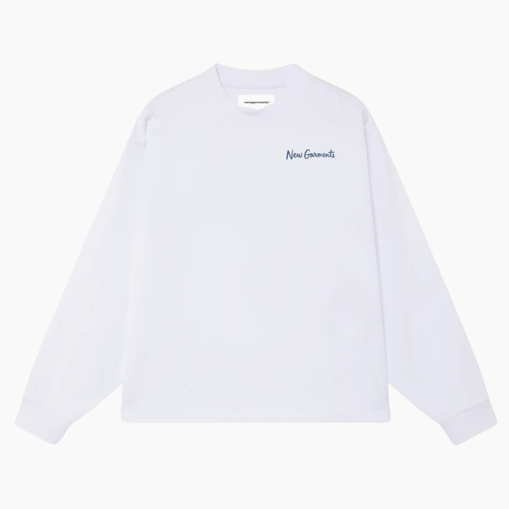 Identity Loop Longsleeve | Pearl White