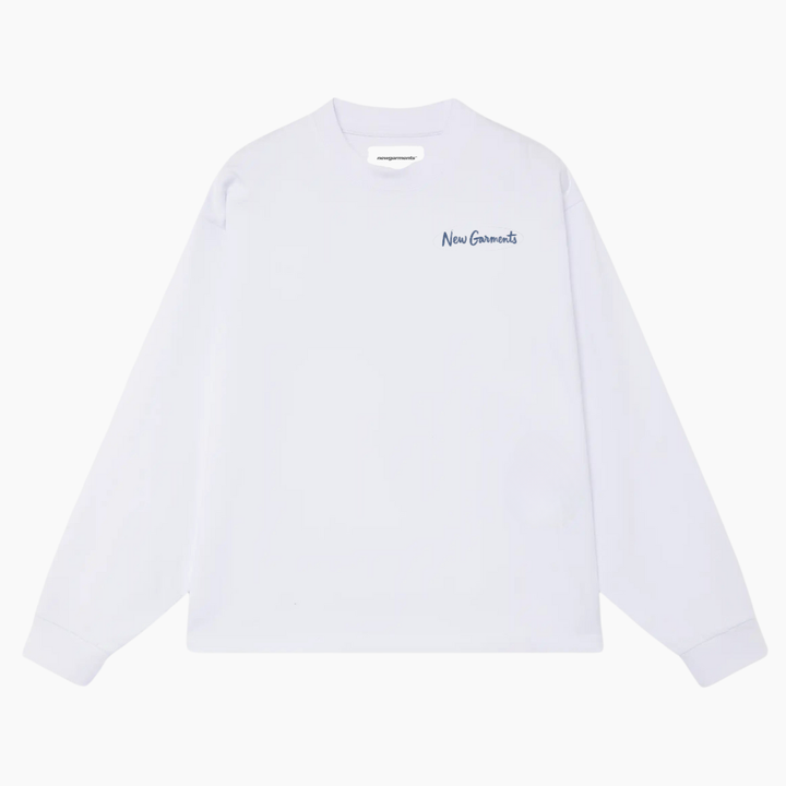 Identity Loop Longsleeve | Pearl White