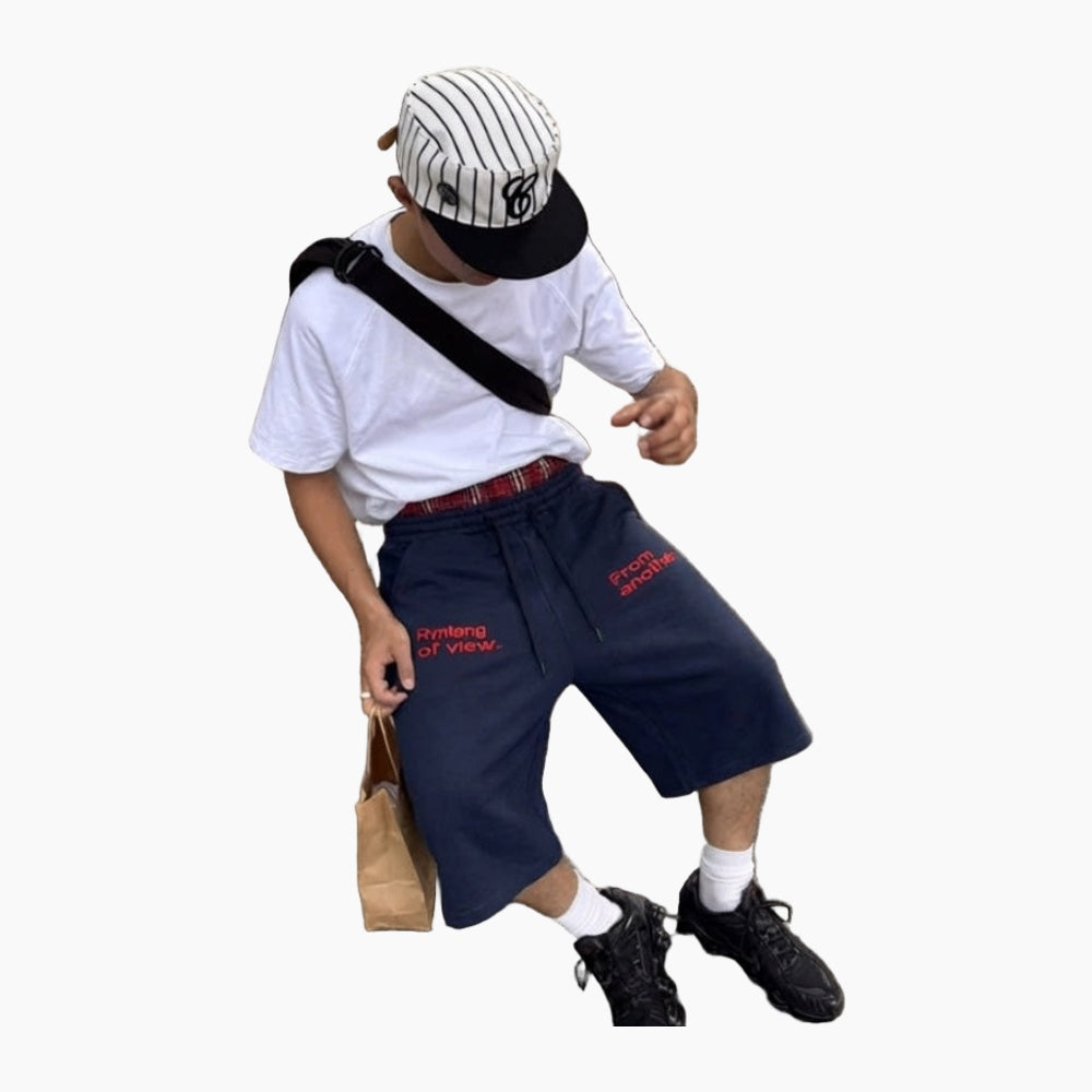 NEWGRMNTS Double Waist Checkered Jogger