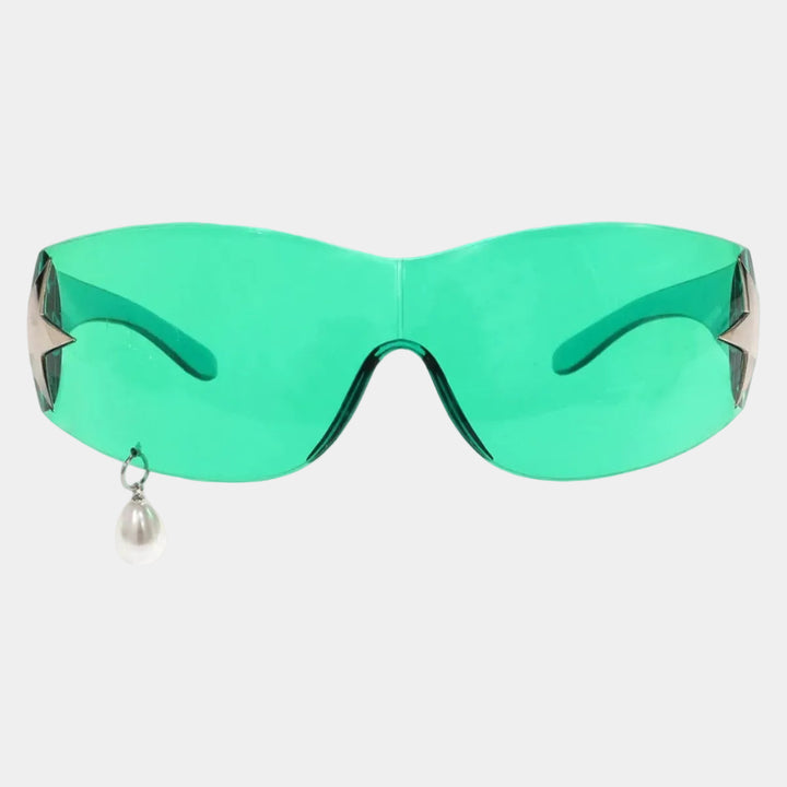 Vintage Pearl Earring Sunglasses