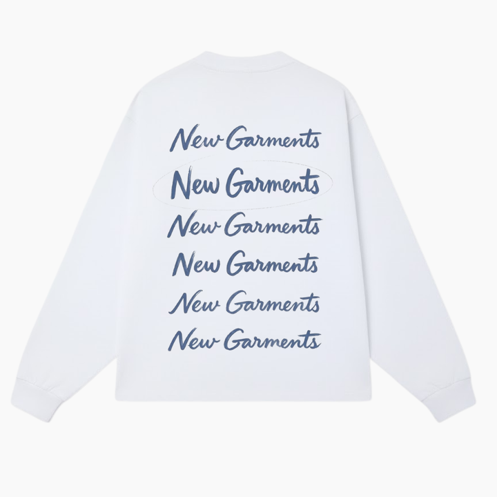 Identity Loop Longsleeve | Pearl White