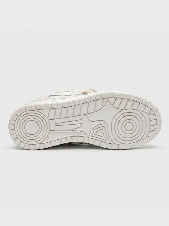 NEWGRMNTS Broken Denim Sneakers