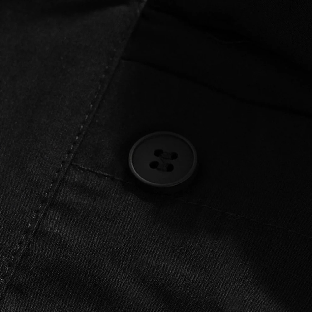 Woven Multi-Pocket Baggy Flared Pants