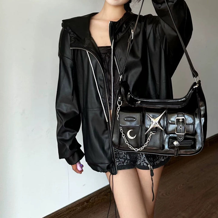 Moto Slouch Bag