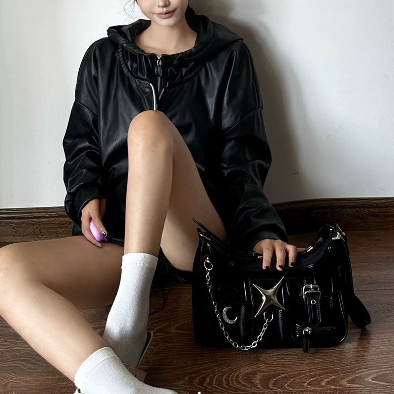 Moto Slouch Bag