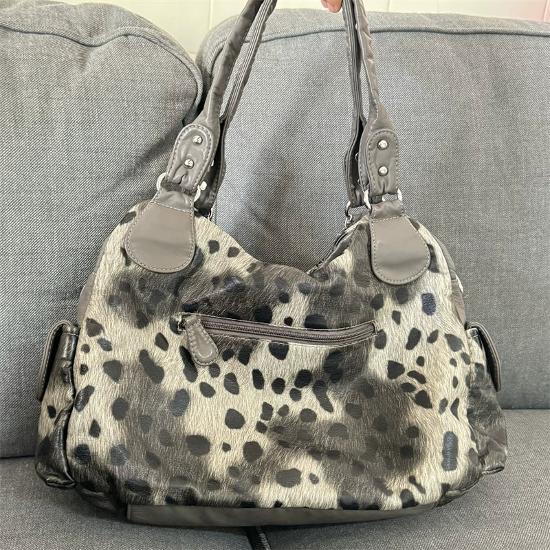 Spotted Y2K Shoulder Bag