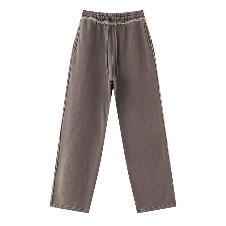 'Rigged' Heavyweight Baggy Pants - Light Grey