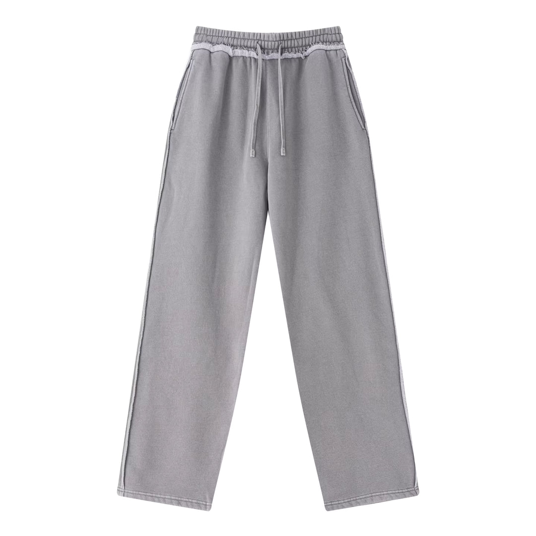 'Rigged' Heavyweight Baggy Pants - Black