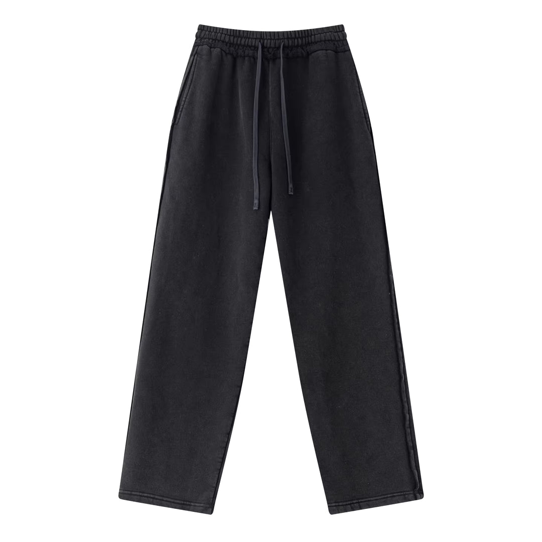 'Rigged' Heavyweight Baggy Pants - Light Grey