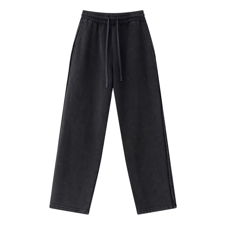 'Rigged' Heavyweight Baggy Pants - Light Grey