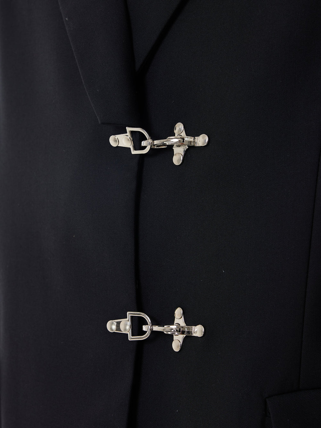 Oversized Fireman Buckle Blazer