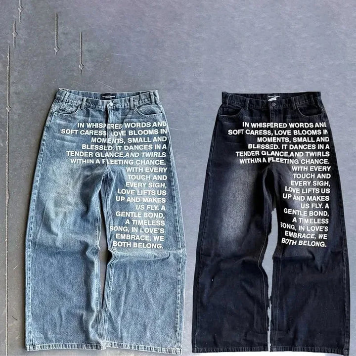 Poem Baggy Jeans
