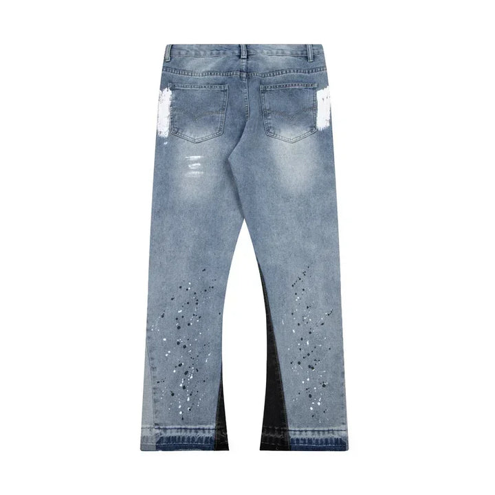 American Retro Washed Denim Jeans