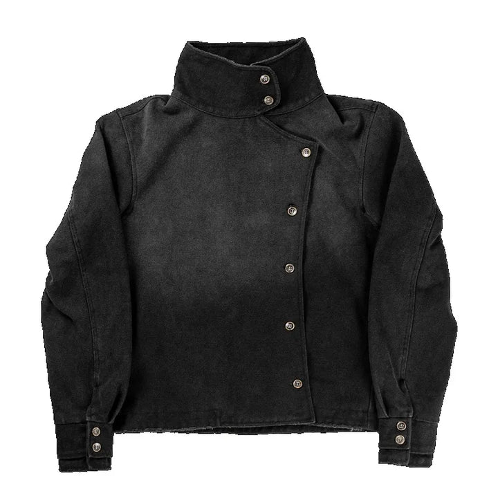 Y2k Fencing Jacket Vintage Wash