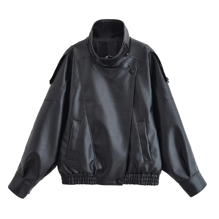 Faux Leather Jacket
