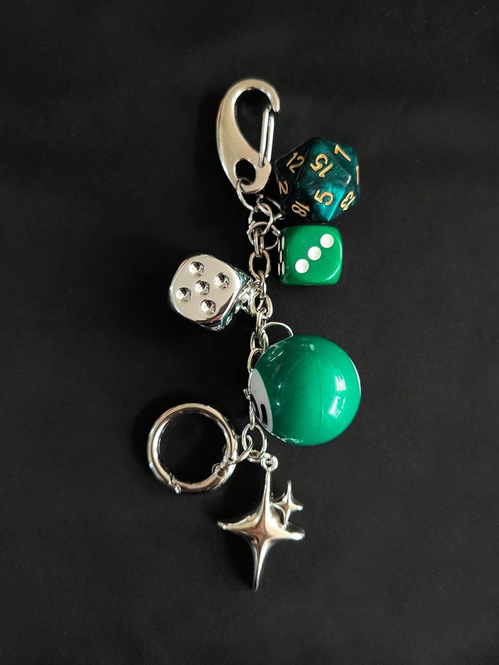 Eight ball key-chain