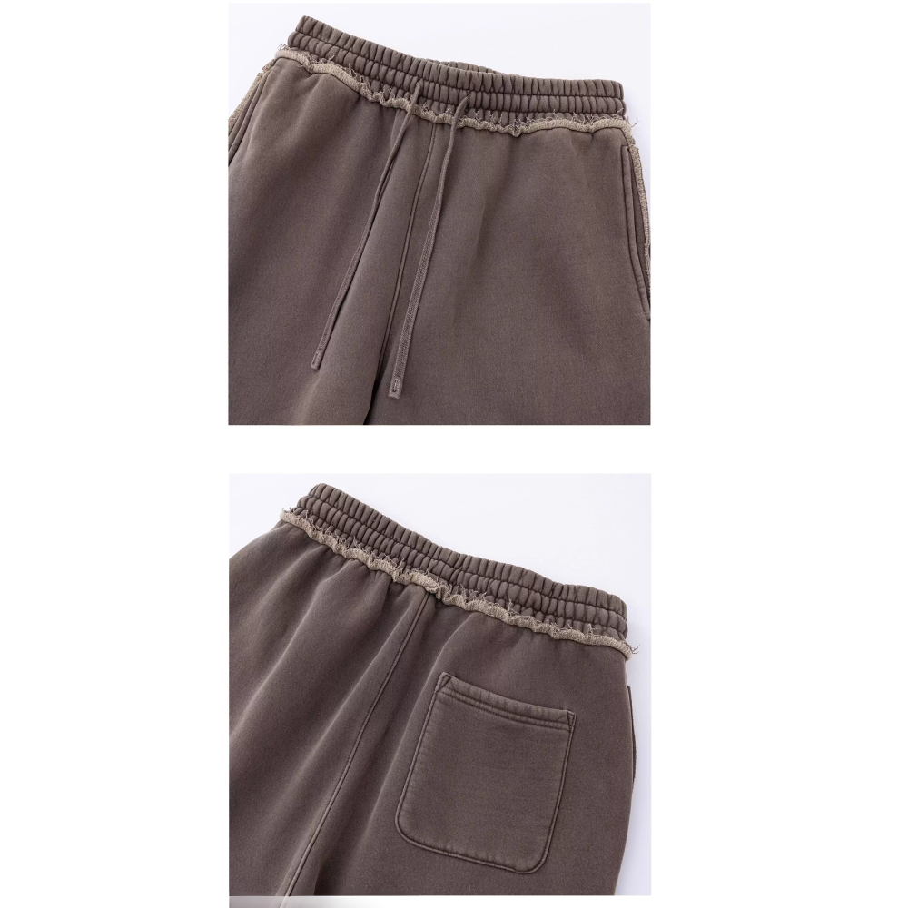 'Rigged' Heavyweight Baggy Pants - Black
