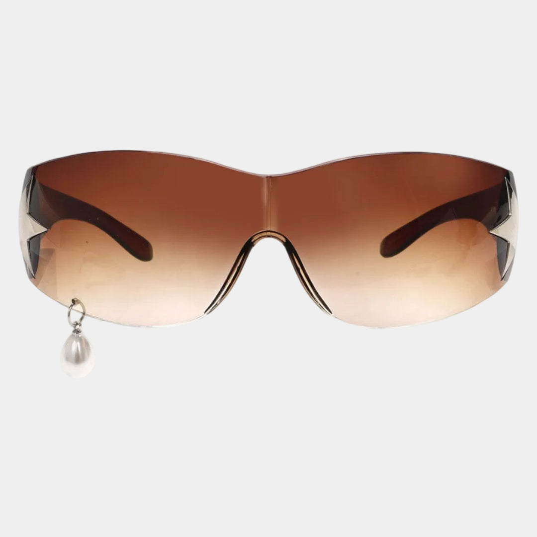Vintage Pearl Earring Sunglasses