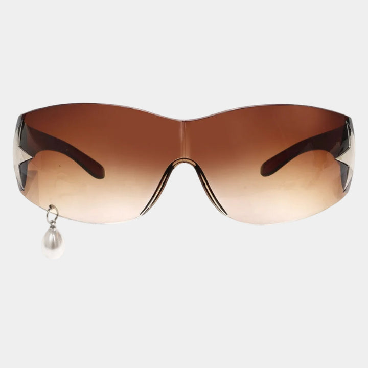 Vintage Pearl Earring Sunglasses