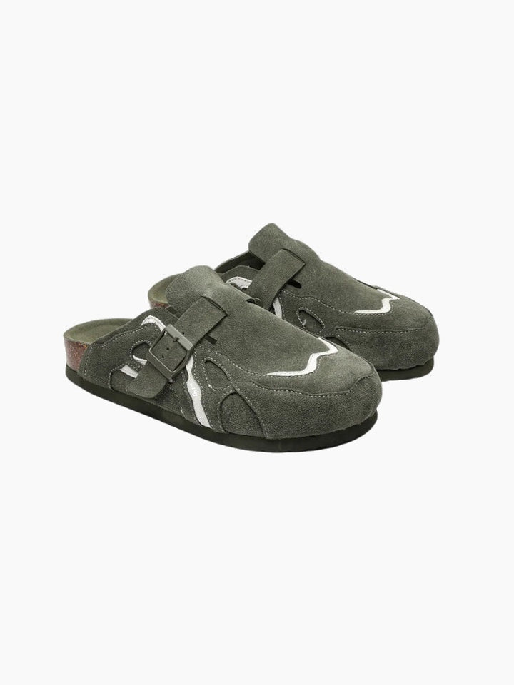 NEWGRMNTS Wavey Clogs - Beige