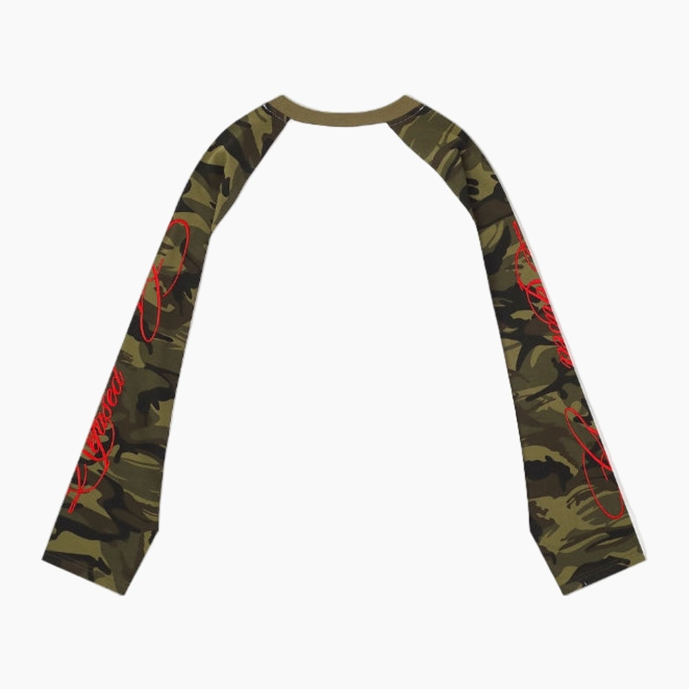 NEWGRMNTS Camo Raglan Longsleeve