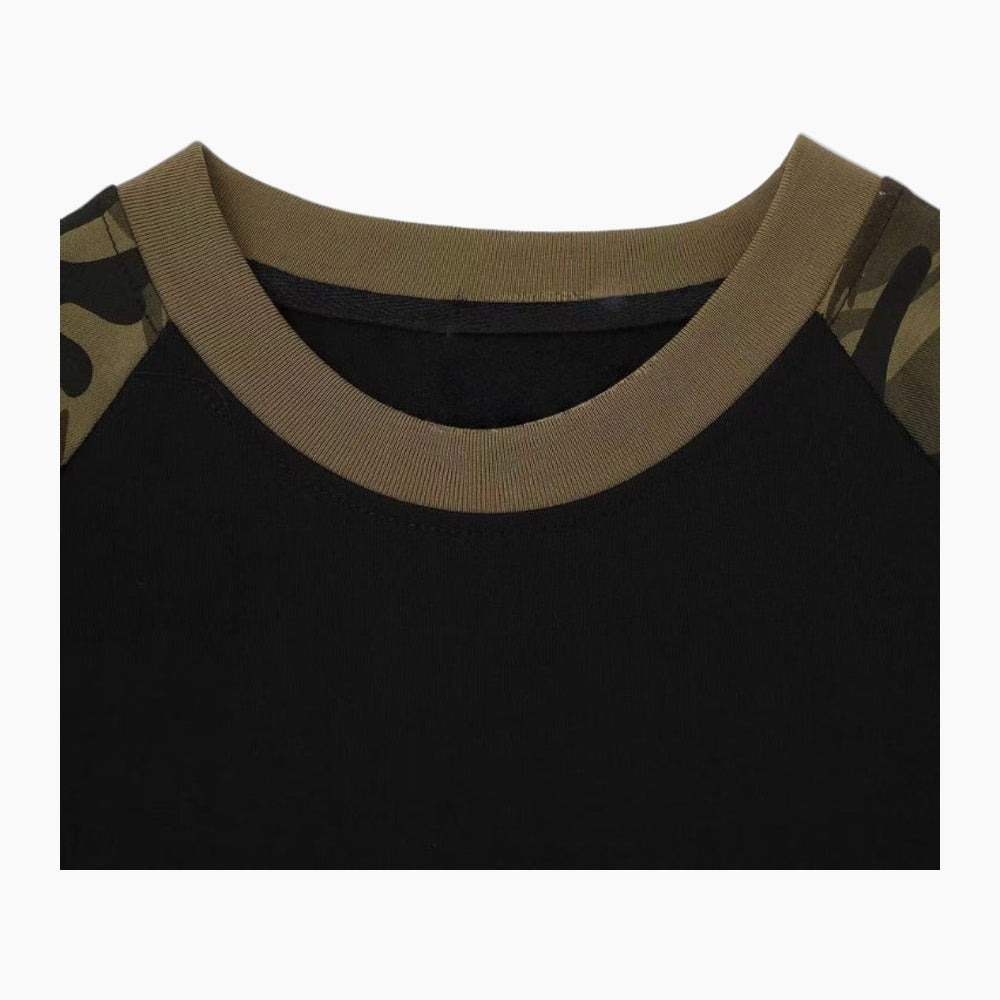 NEWGRMNTS Camo Raglan Longsleeve