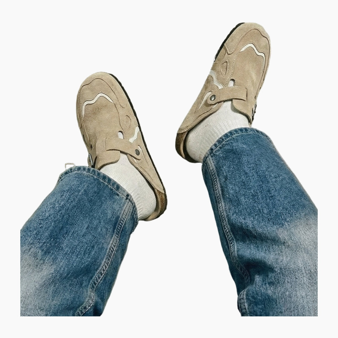 NEWGRMNTS Wavey Clogs - Beige