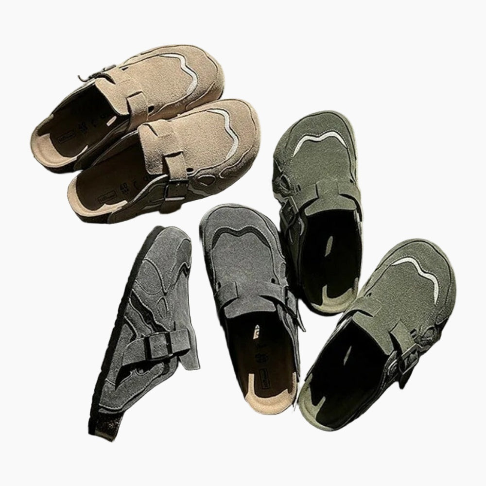 NEWGRMNTS Wavey Clogs - Army Green