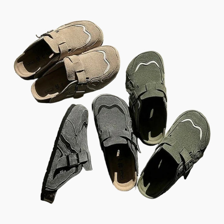 NEWGRMNTS Wavey Clogs - Army Green