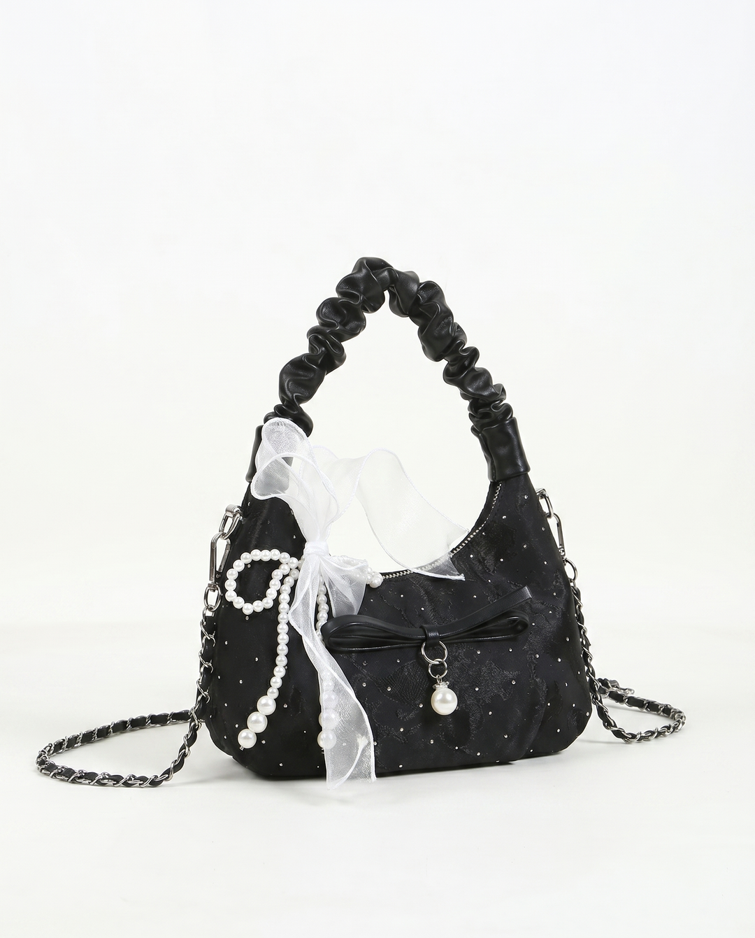 Ruffle Cloud Bag