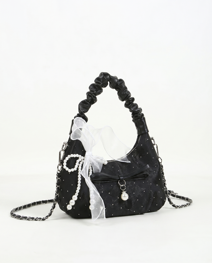 Ruffle Cloud Bag