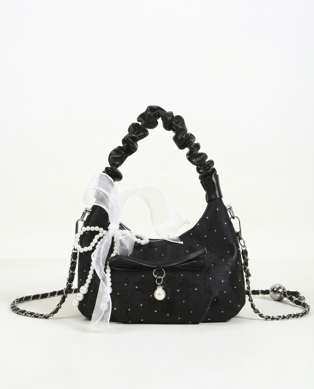 Ruffle Cloud Bag