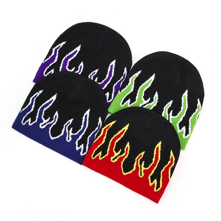 Flame beanie