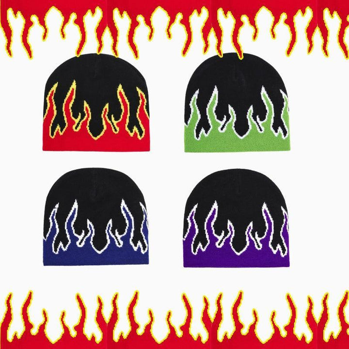 Flame beanie
