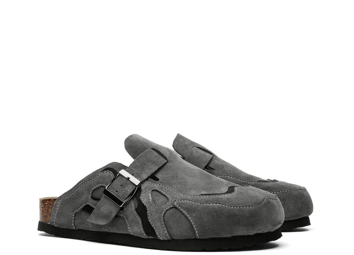 NEWGRMNTS Flame Suede Clog
