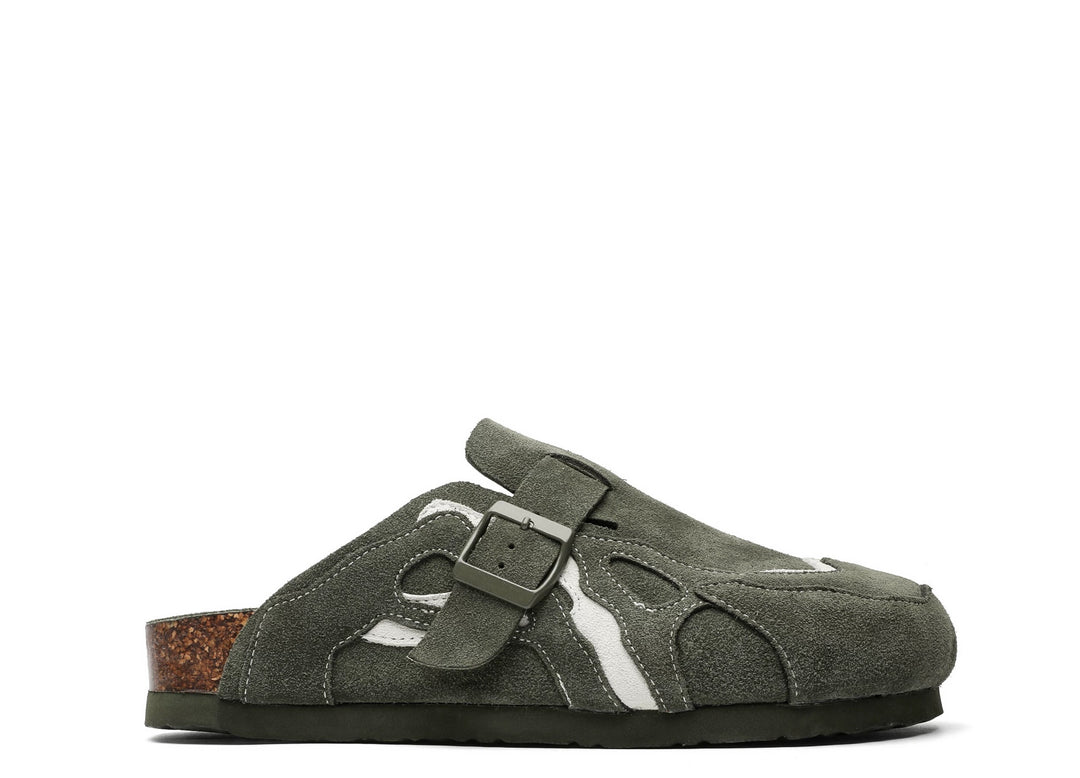 NEWGRMNTS Flame Suede Clog