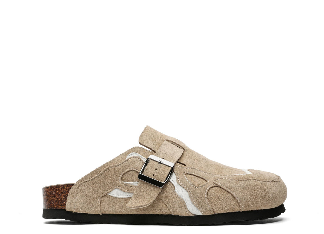 NEWGRMNTS Flame Suede Clog