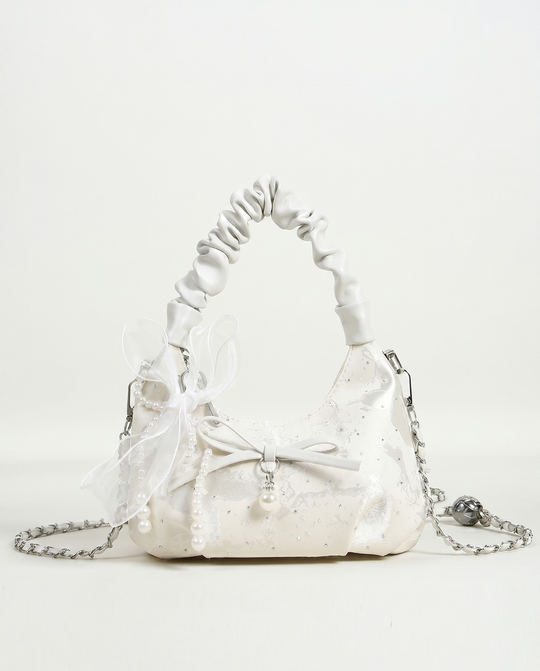 Ruffle Cloud Bag
