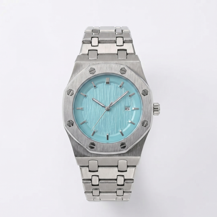 Octagon Steel Watch