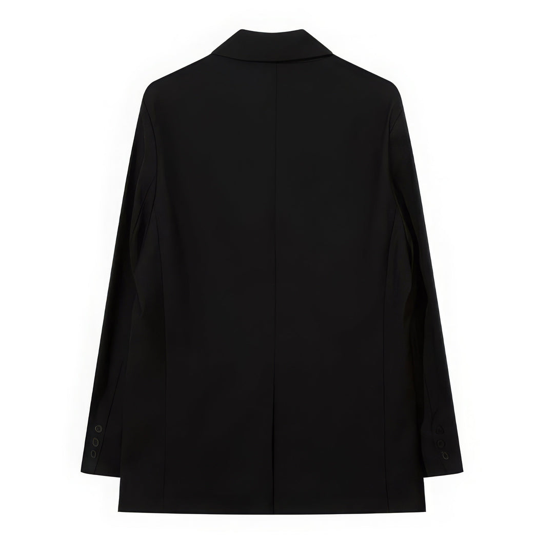 Oversized Fireman Buckle Blazer