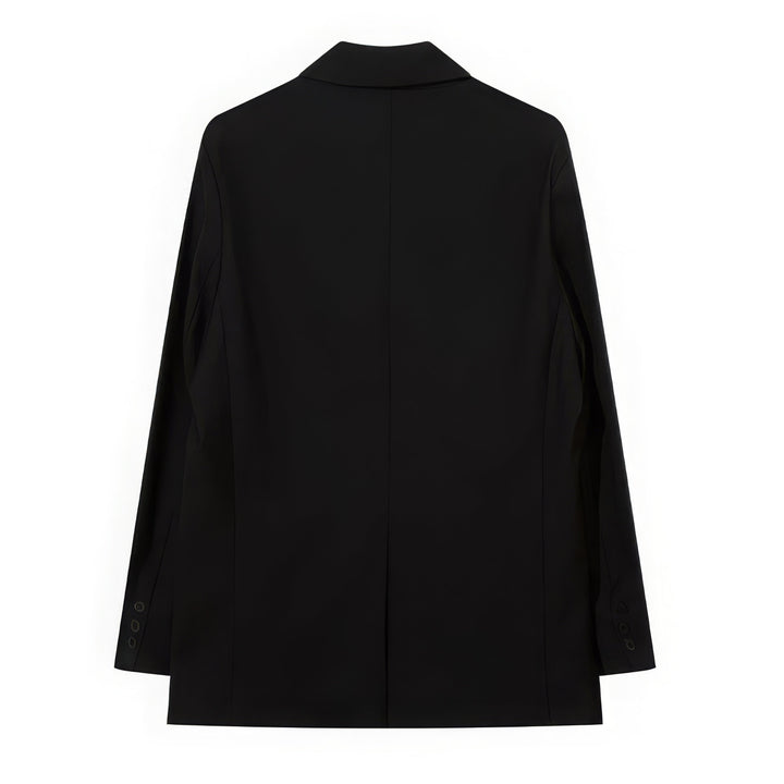 Oversized Fireman Buckle Blazer