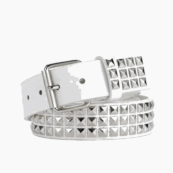 Pyramid-studded belt