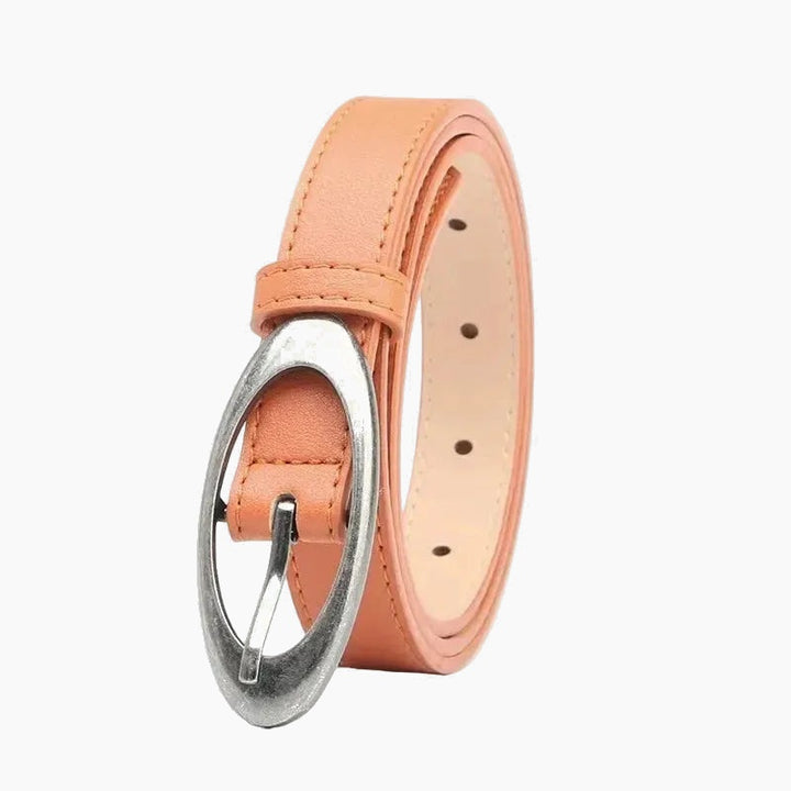 Oval Buckle Belt