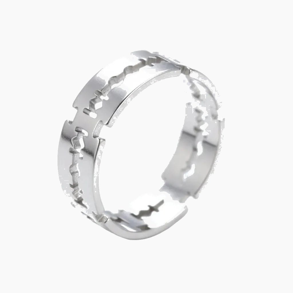 razor blade ring