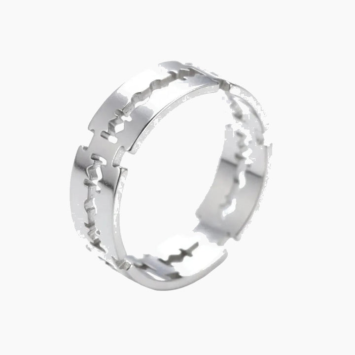 razor blade ring