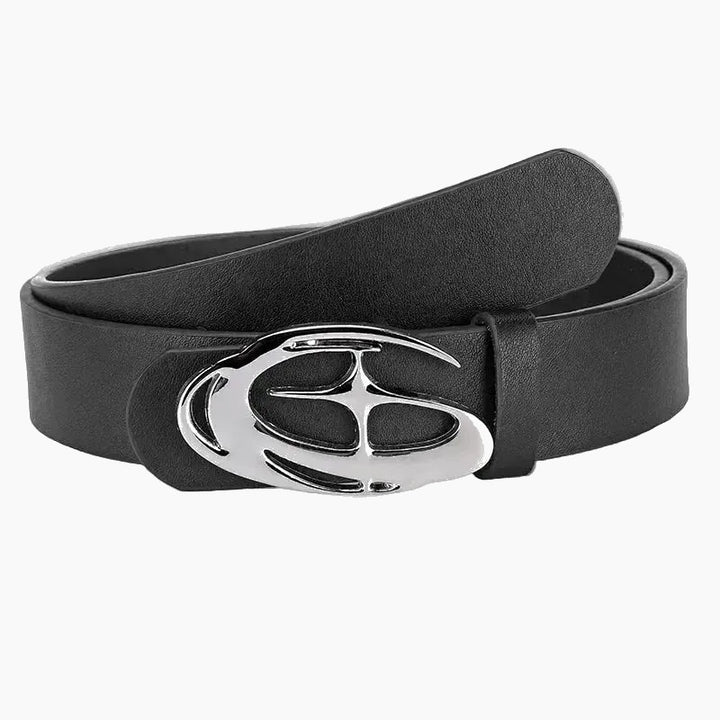 Y2K Star Graphic Belt