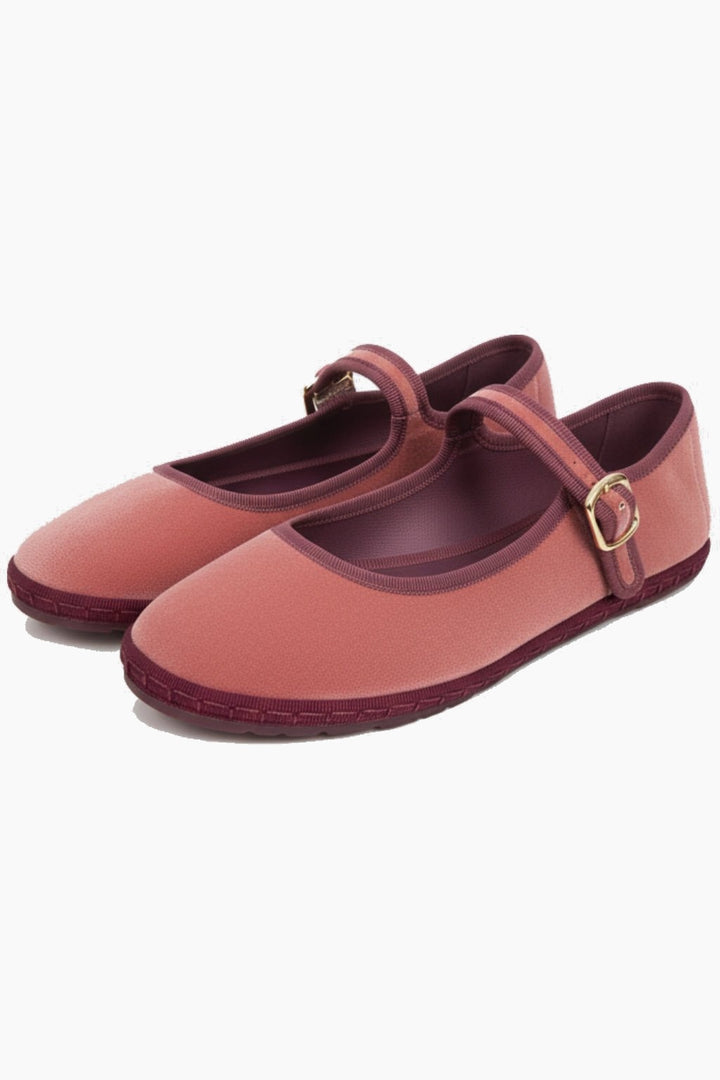 Velour Mary Janes