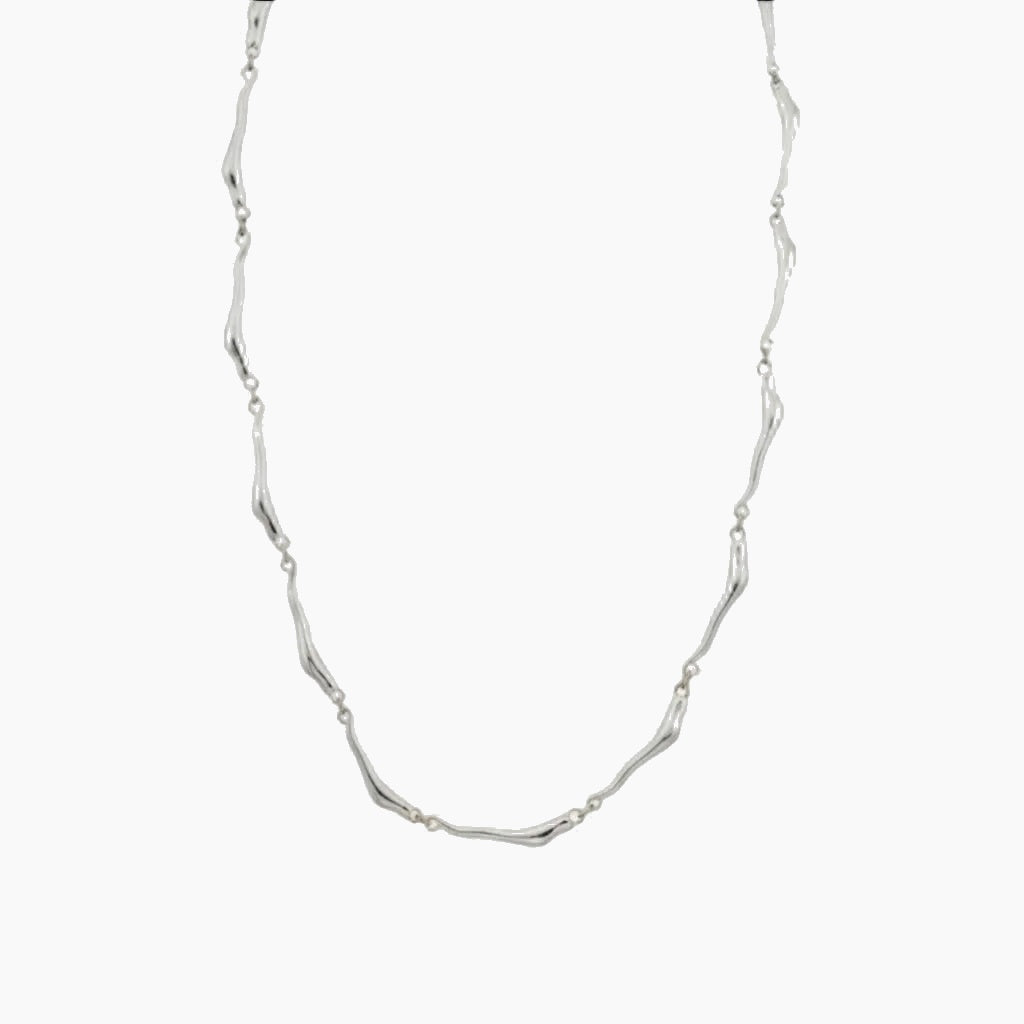 Liquid Silver Necklace
