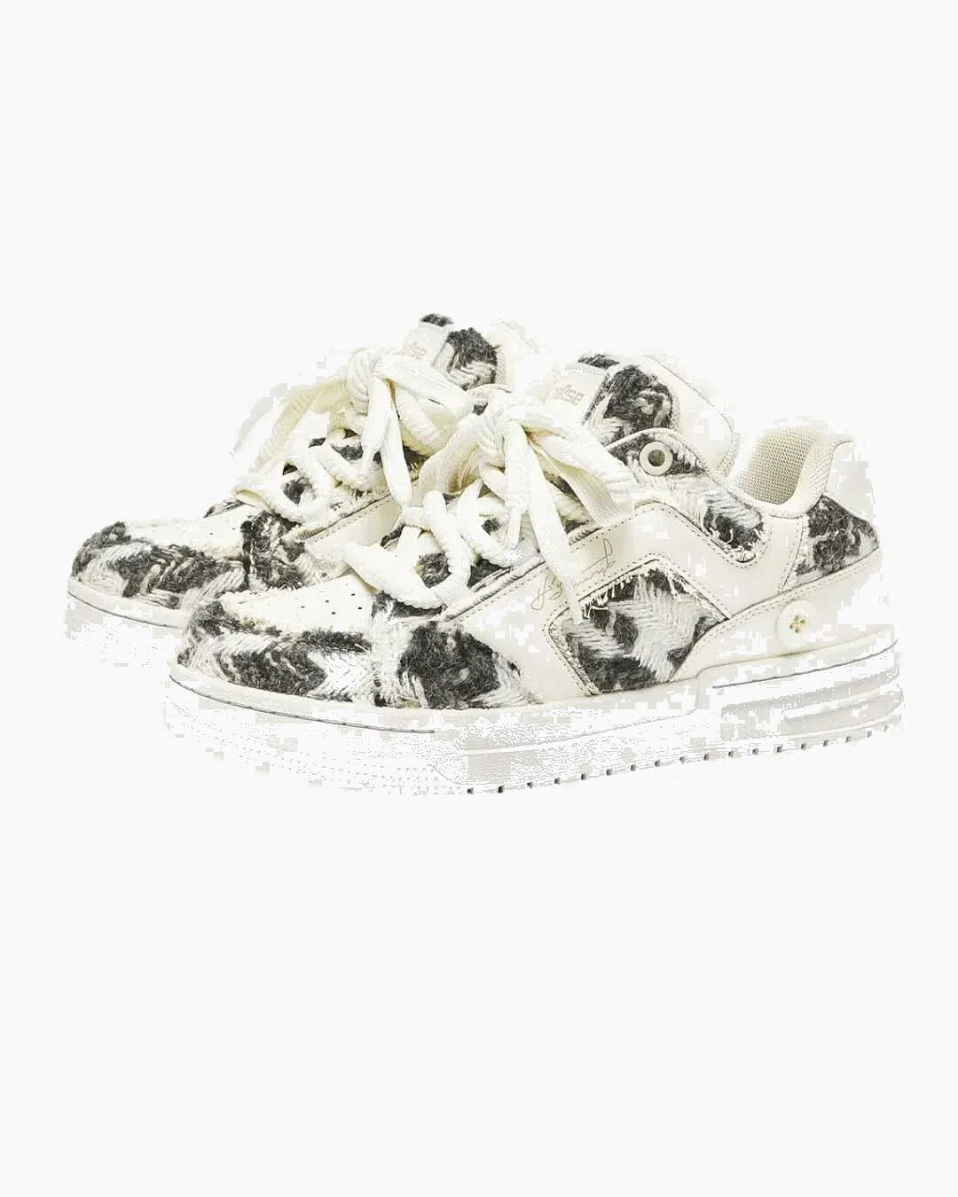 Puff Pattern Sneakers